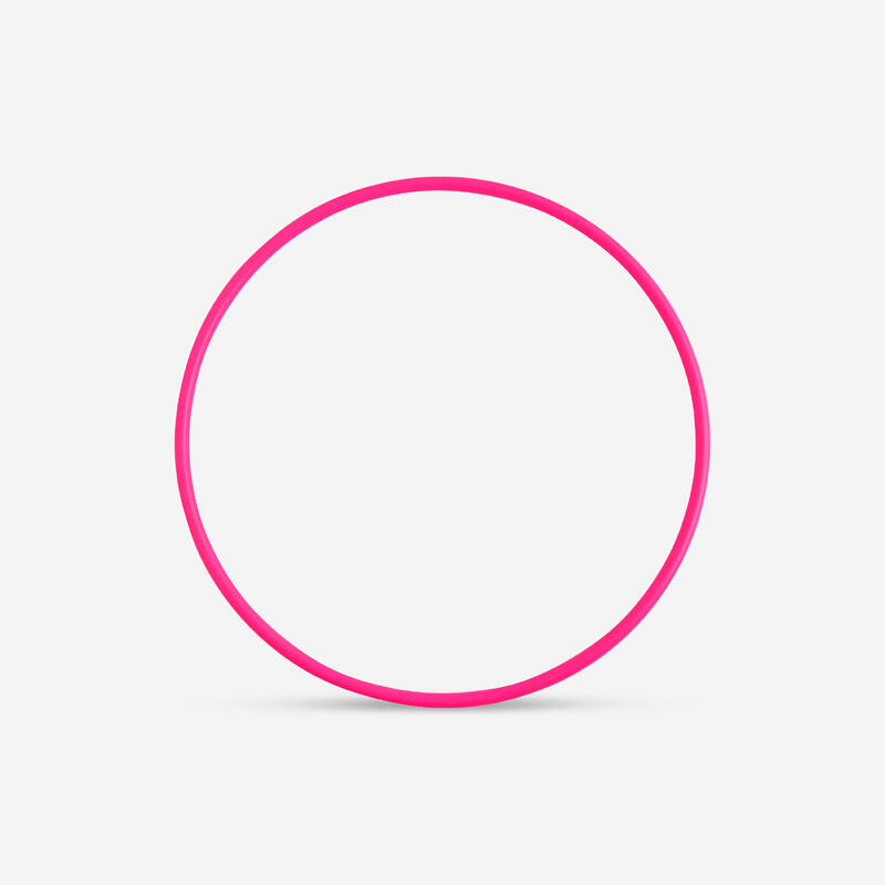 Cerchio ginnastica ritmica 65cm rosa fluo