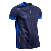 Maillot de football adulte F500 bleu marine