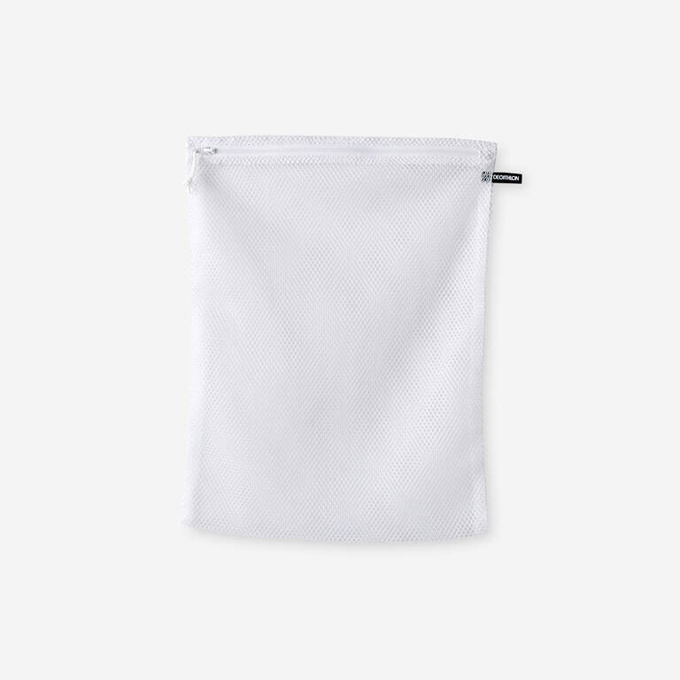 Laundry Bag Kalenji Dengan Ritsleting - Putih