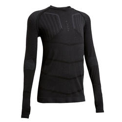 Maglia termica bambino KEEPDRY 500 nera