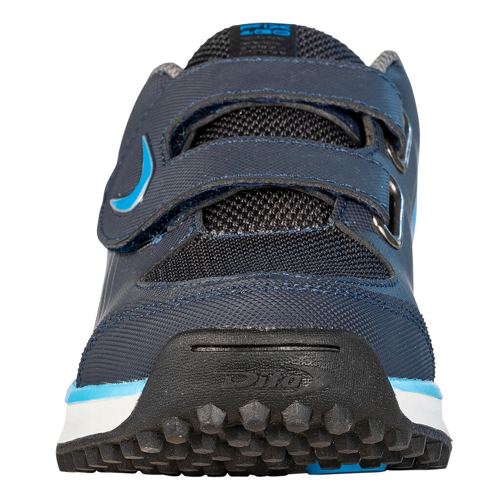 Kids' Low-Intensity Field Hockey Shoes Fix And Go - Blue/Grey