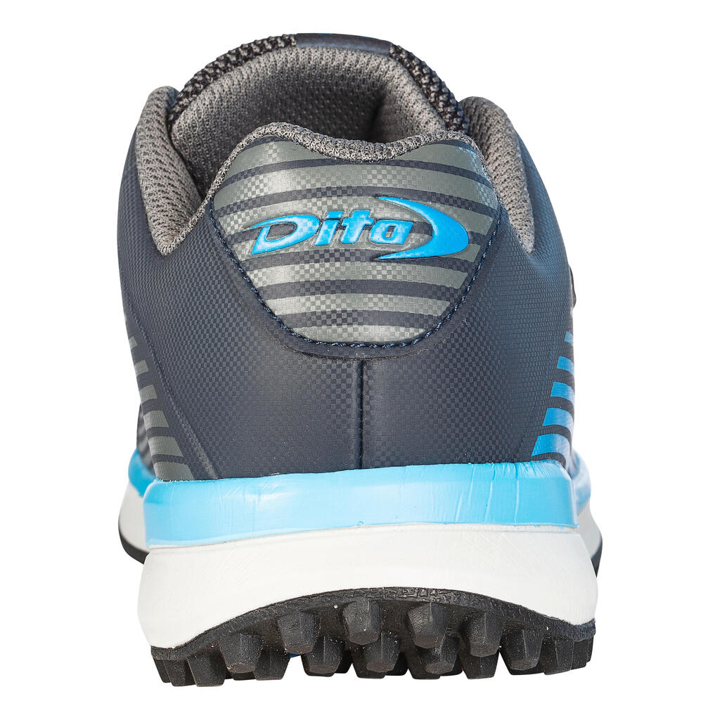 Kids' Low-Intensity Field Hockey Shoes Fix And Go - Blue/Grey