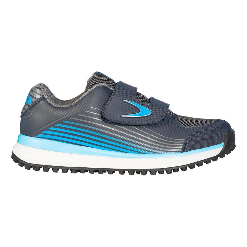 Feldhockeyschuhe Fix And Go Kinder blau/grau