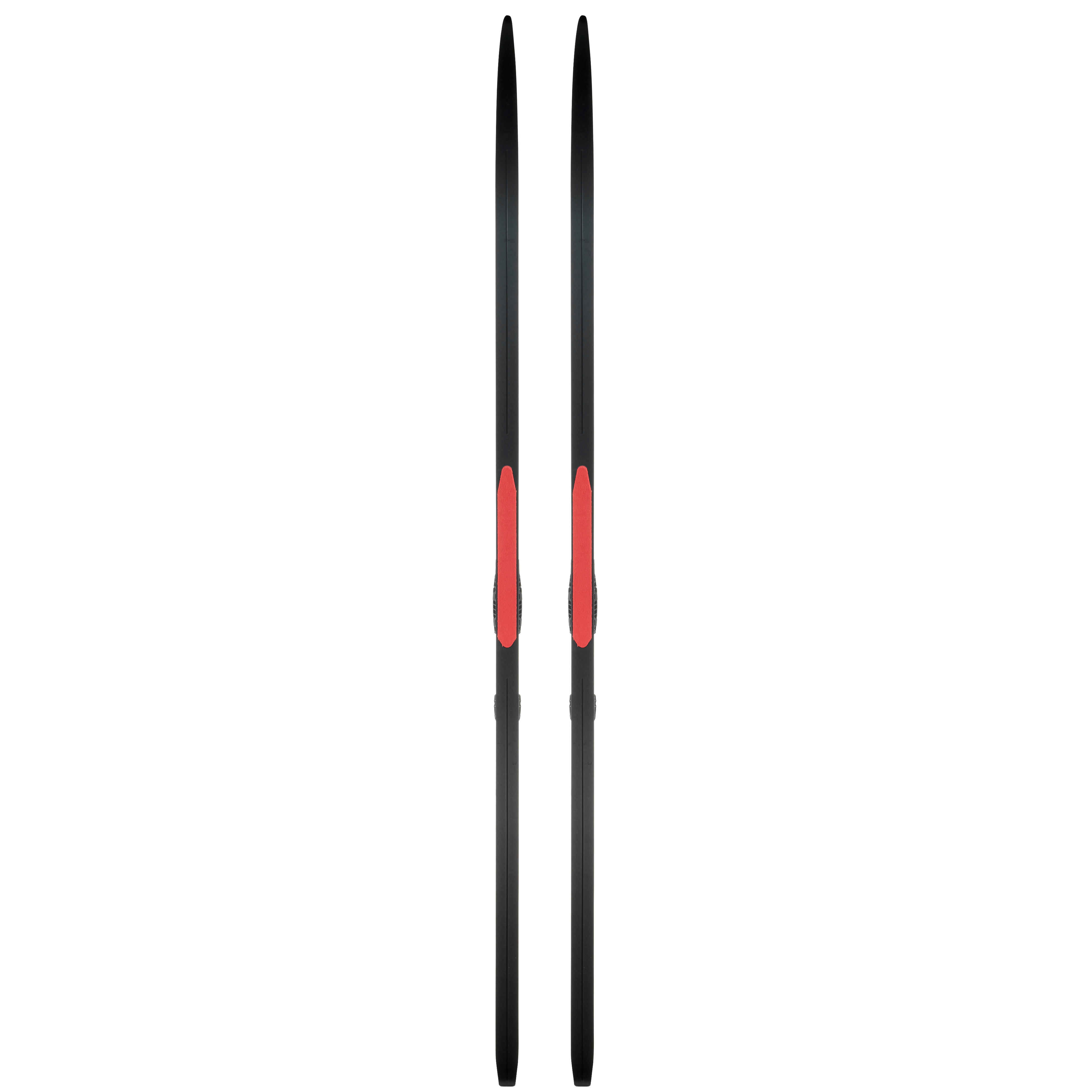 CrossCountry Hard Camber Skin Skis 900 black, Snow white Inovik