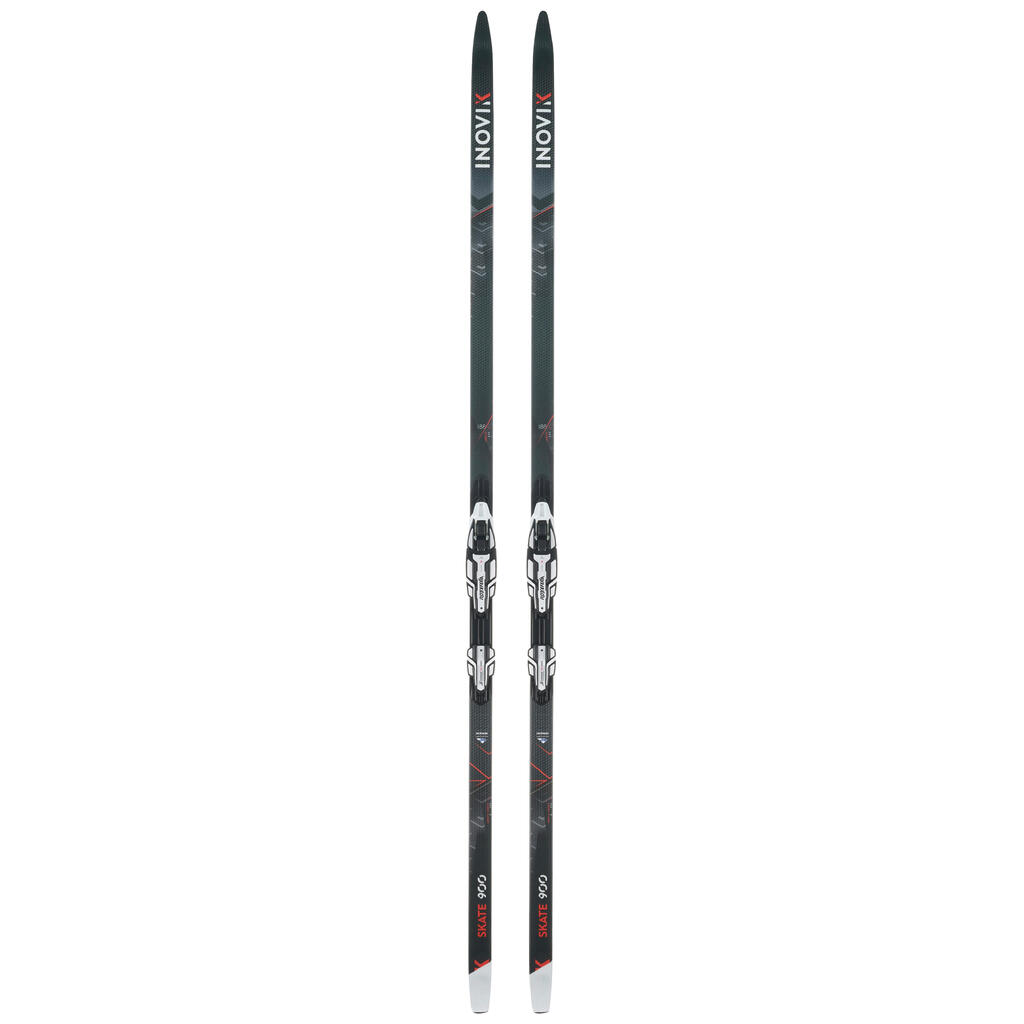 AD cross-country skis SOFT camber skating 900+Rottefella Xcelerator Pro bindings