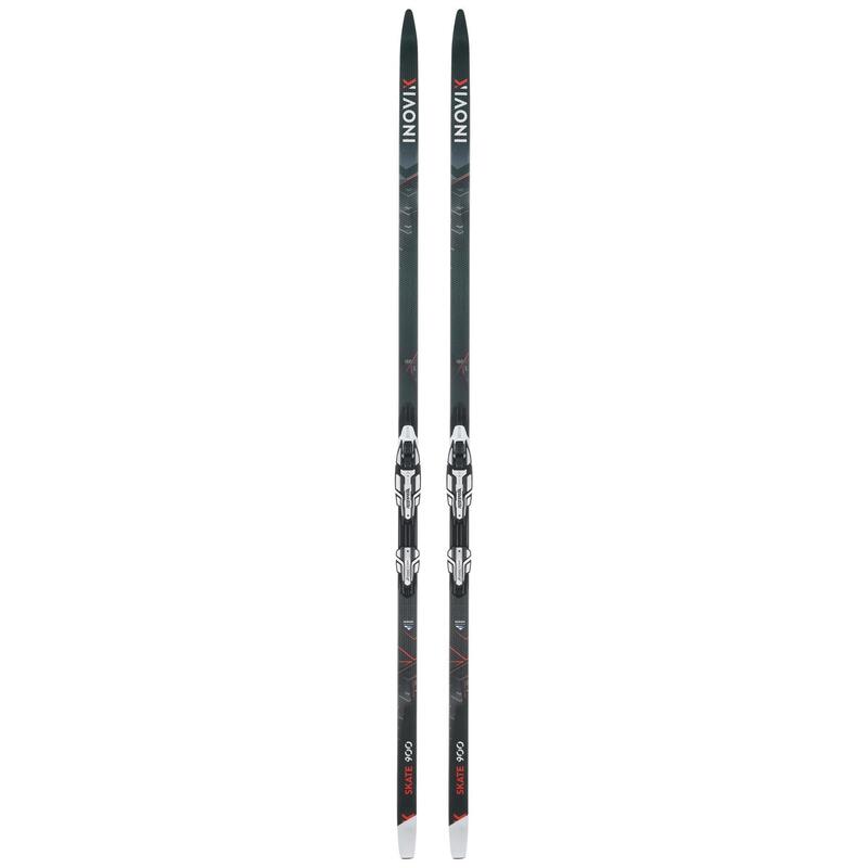 Langlaufski's vrije stijl 900 MEDIUM camber + Rottefella Xcelerator Pro-binding