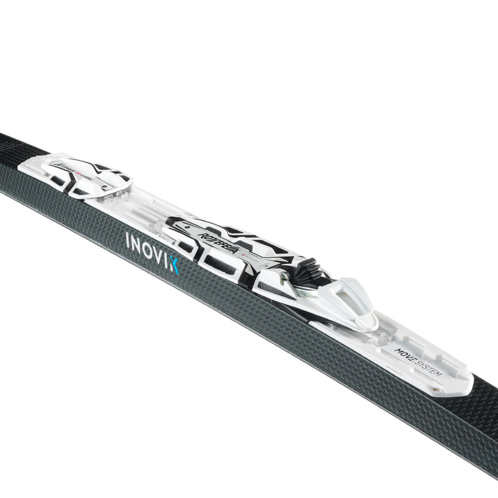 Classic Cross-country Skin Ski 900 - HARD Camber+Rottefella XCELERATOR bindings