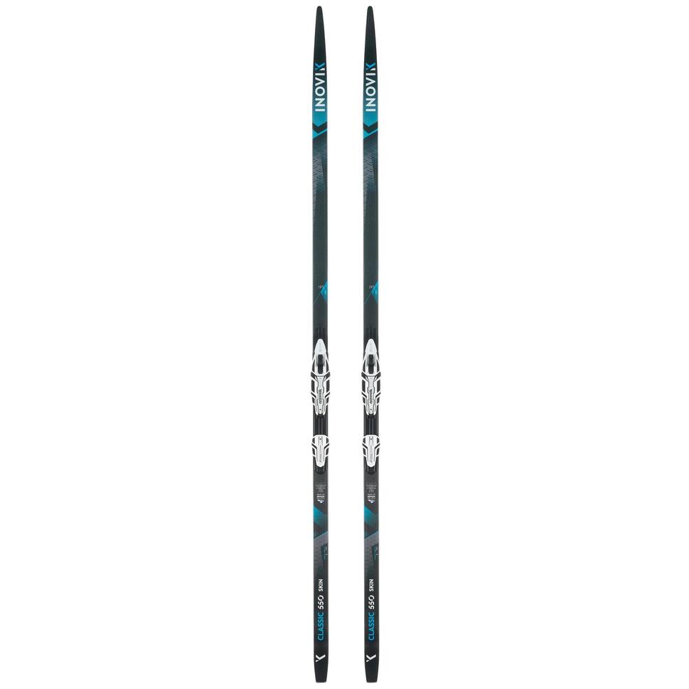 Narty biegowe do stylu klasycznego Inovik 550 Skin Camber Medium z wiązaniami
