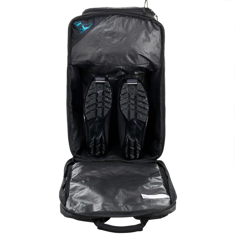  SXFYHXY Mochila para botas de esquí, bolsas acolchadas para  botas de snowboard, impermeable, gran capacidad, para separación en seco y  húmedo, bolsa de viaje para botas de esquí, casco, gafas, ropa