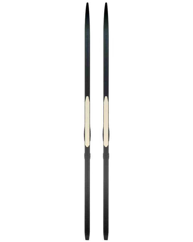 Langlaufski Klassisch 550 mit Fell - Soft Camber + Xcelerator Bindungen