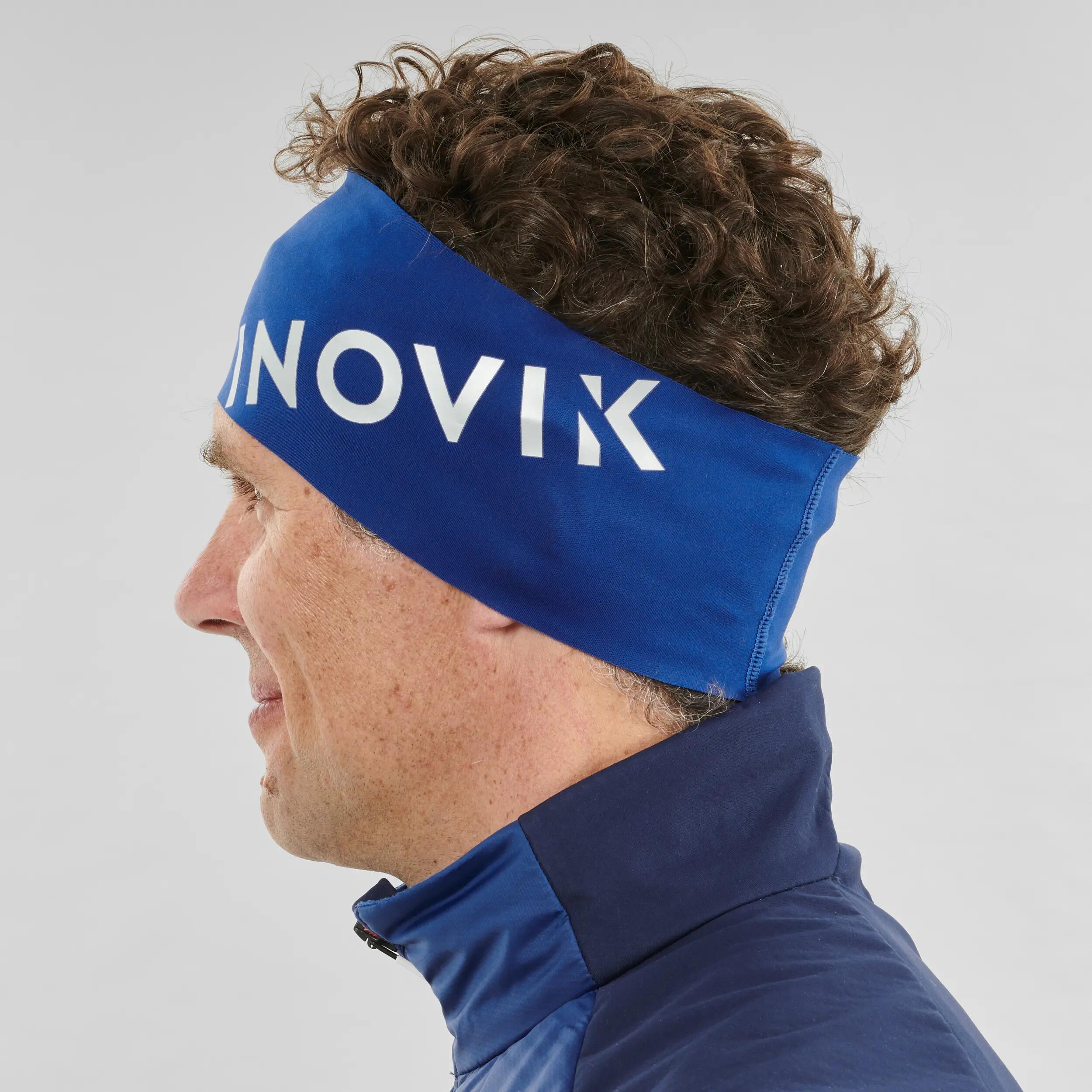 Adult Cross-Country Skiing Headband XC S Head 500 -Blue 3/7