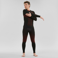 SOUS-VÊTEMENT DE SKI DE FOND THERMIQUE 900 HOMME - NOIR ROUGE