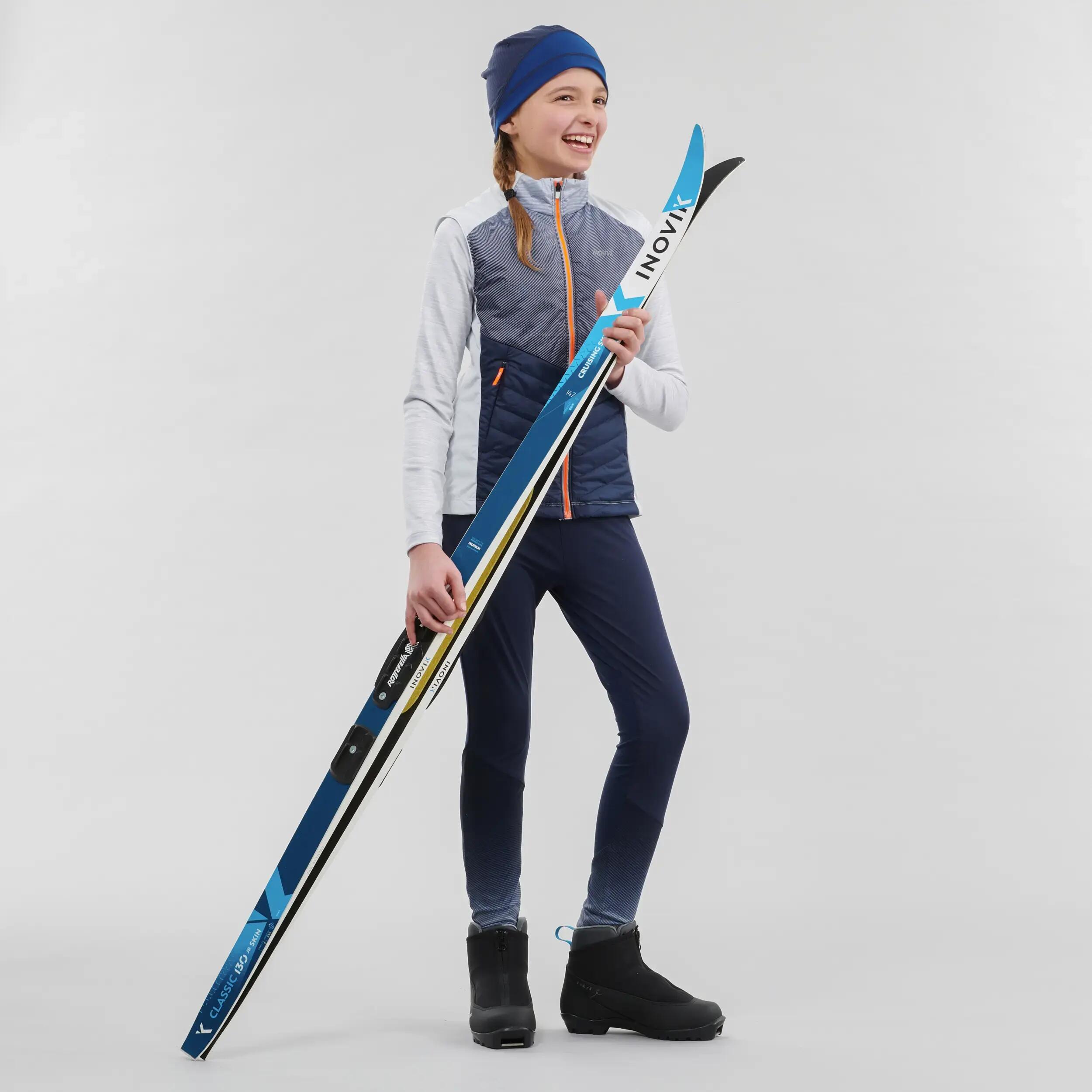Children's Cross-Country Ski Gilet XC S VEST 500 - Blue 6/17