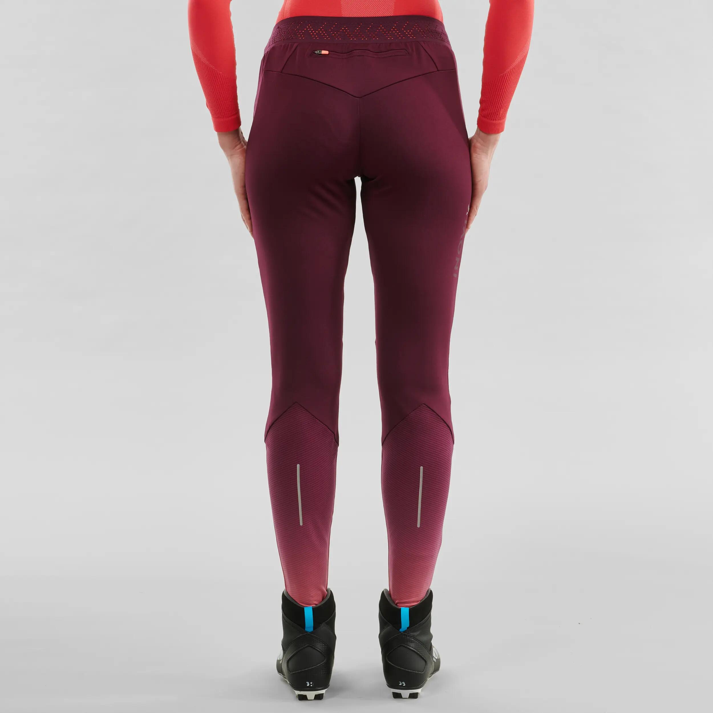 Women's Cross-Country Skiing Tights XC S 500 - Purple 4/13