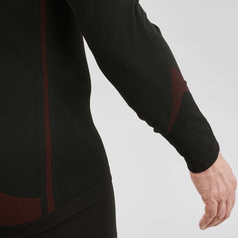 SOUS-VÊTEMENT DE SKI DE FOND THERMIQUE 900 HOMME - NOIR ROUGE