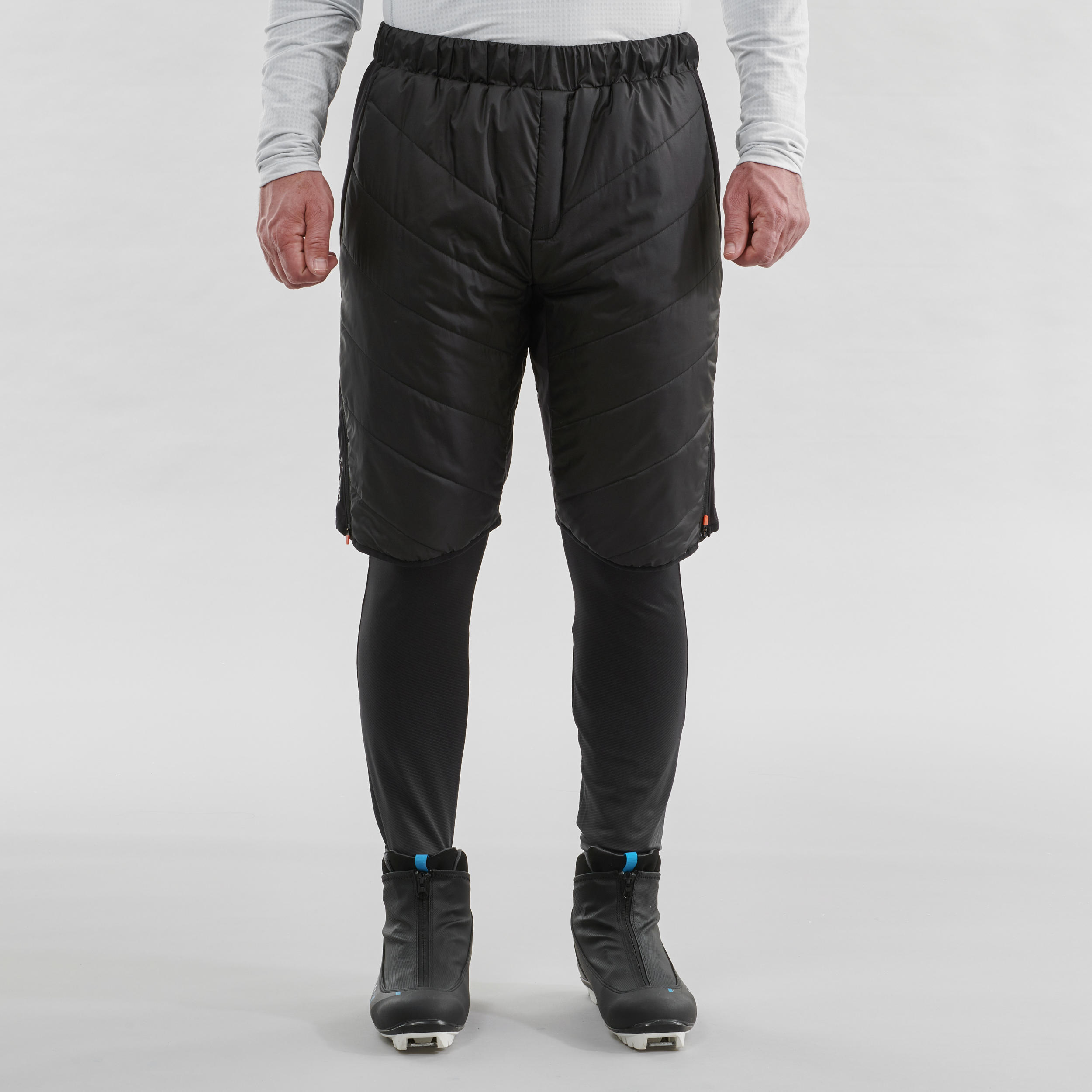 Pantalón corto cálido de esquí de fondo Hombre Inovik XC S 500 1/10