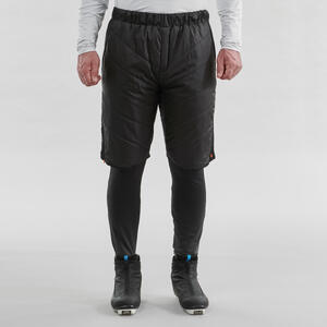 Pantalón corto cálido de esquí de fondo Hombre Inovik XC S 500