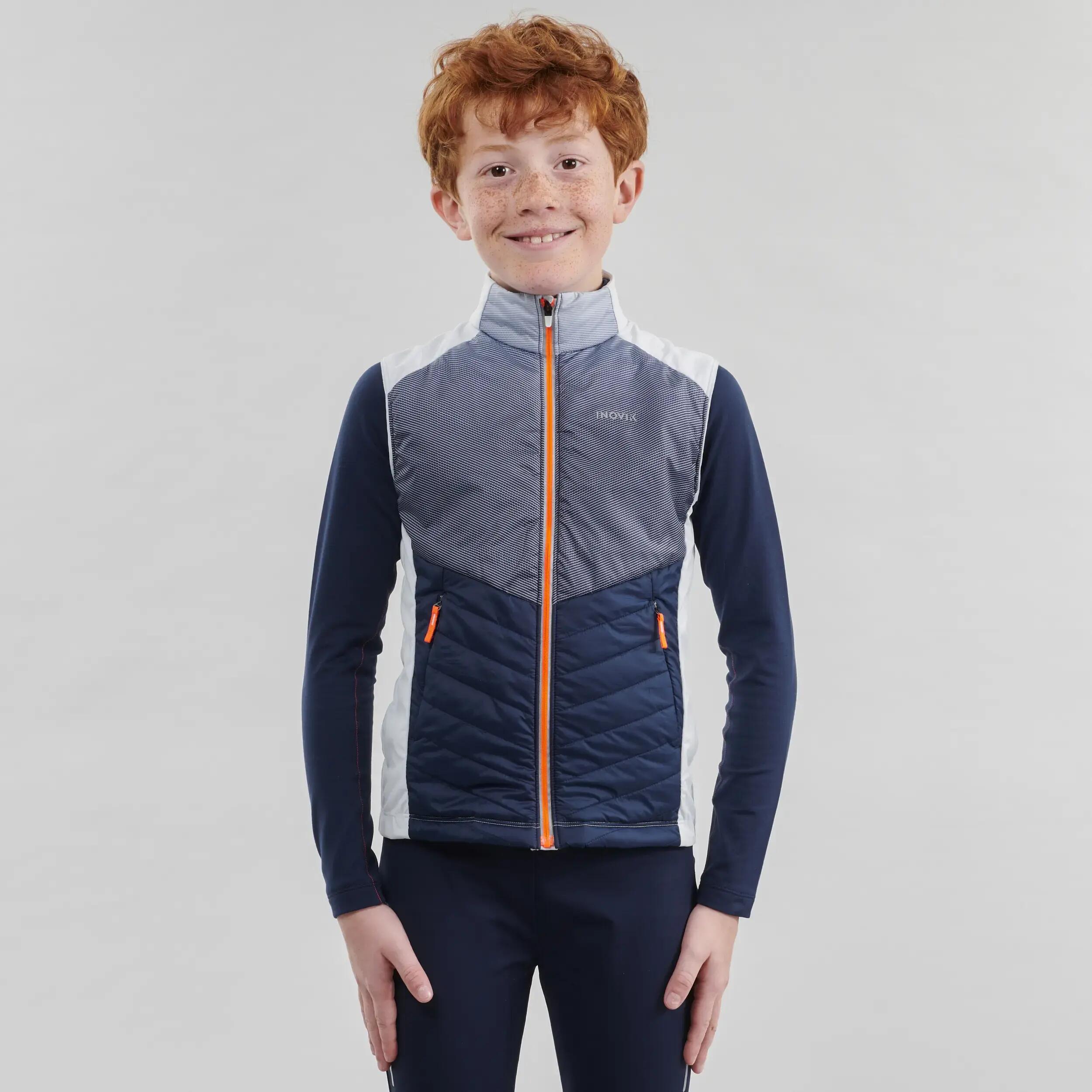 Children's Cross-Country Ski Gilet XC S VEST 500 - Blue 7/17
