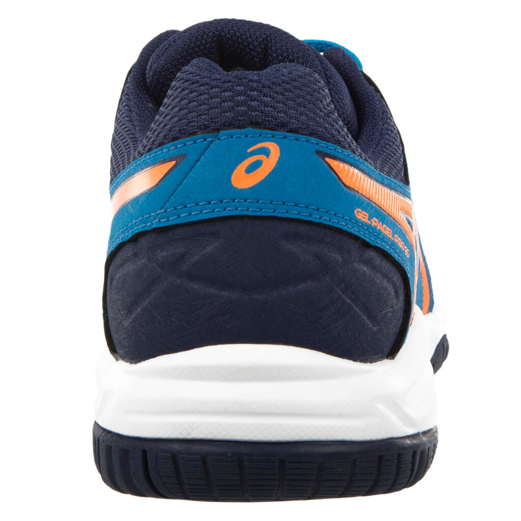 Gel Rally Kids' Tennis Shoes - Blue/Orange