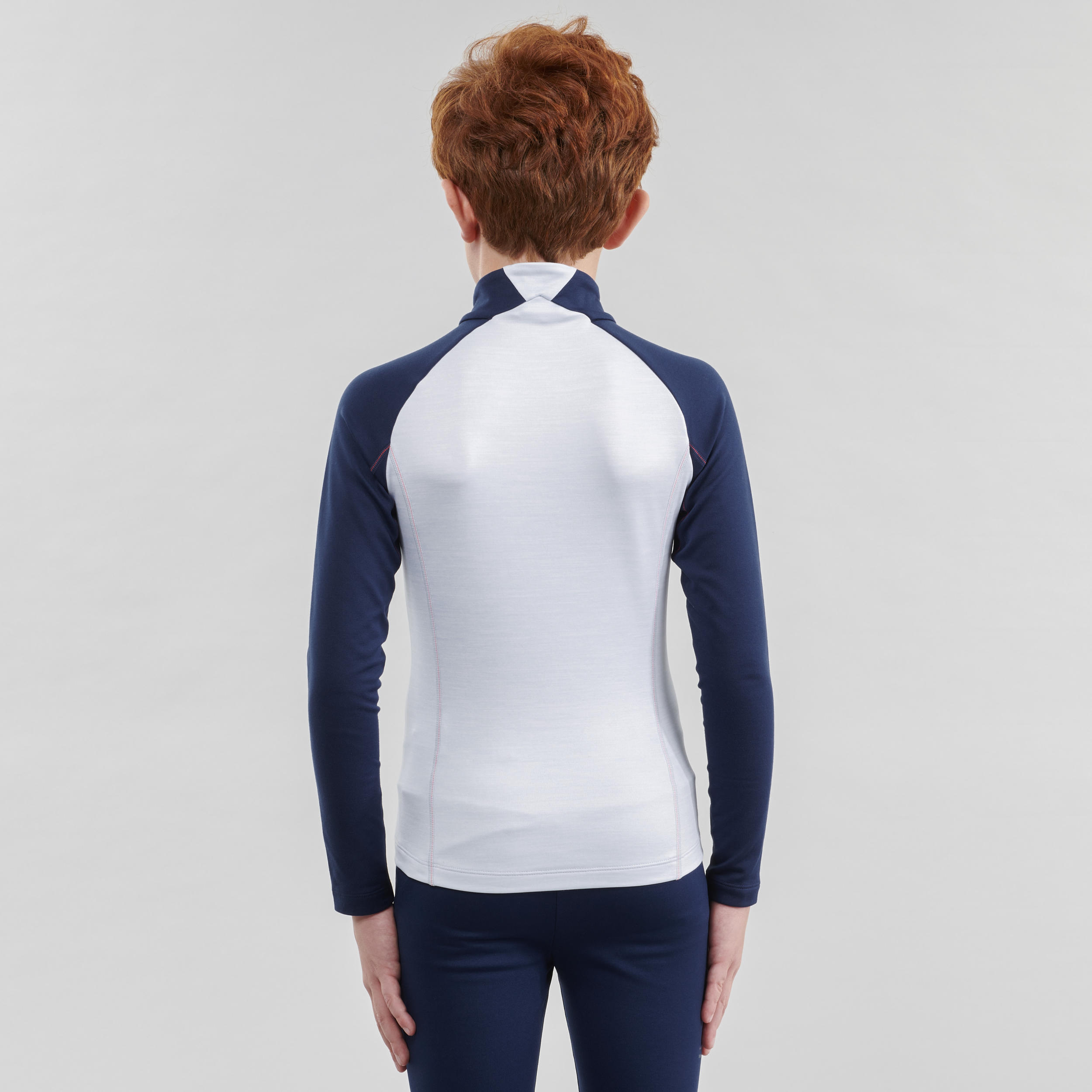 Kid's XC S Warm Long-sleeved T-shirt 100 - Blue 4/7