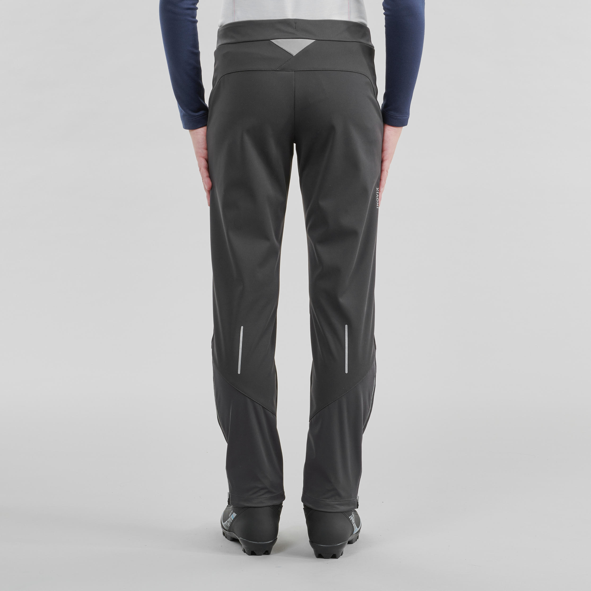 Kids Cross-Country Ski Pants XC S Pant 500 - Black - INOVIK