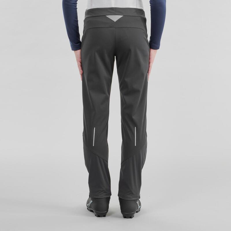 Calças de Ski de Fundo preto XC S PANT 500 CRIANÇA