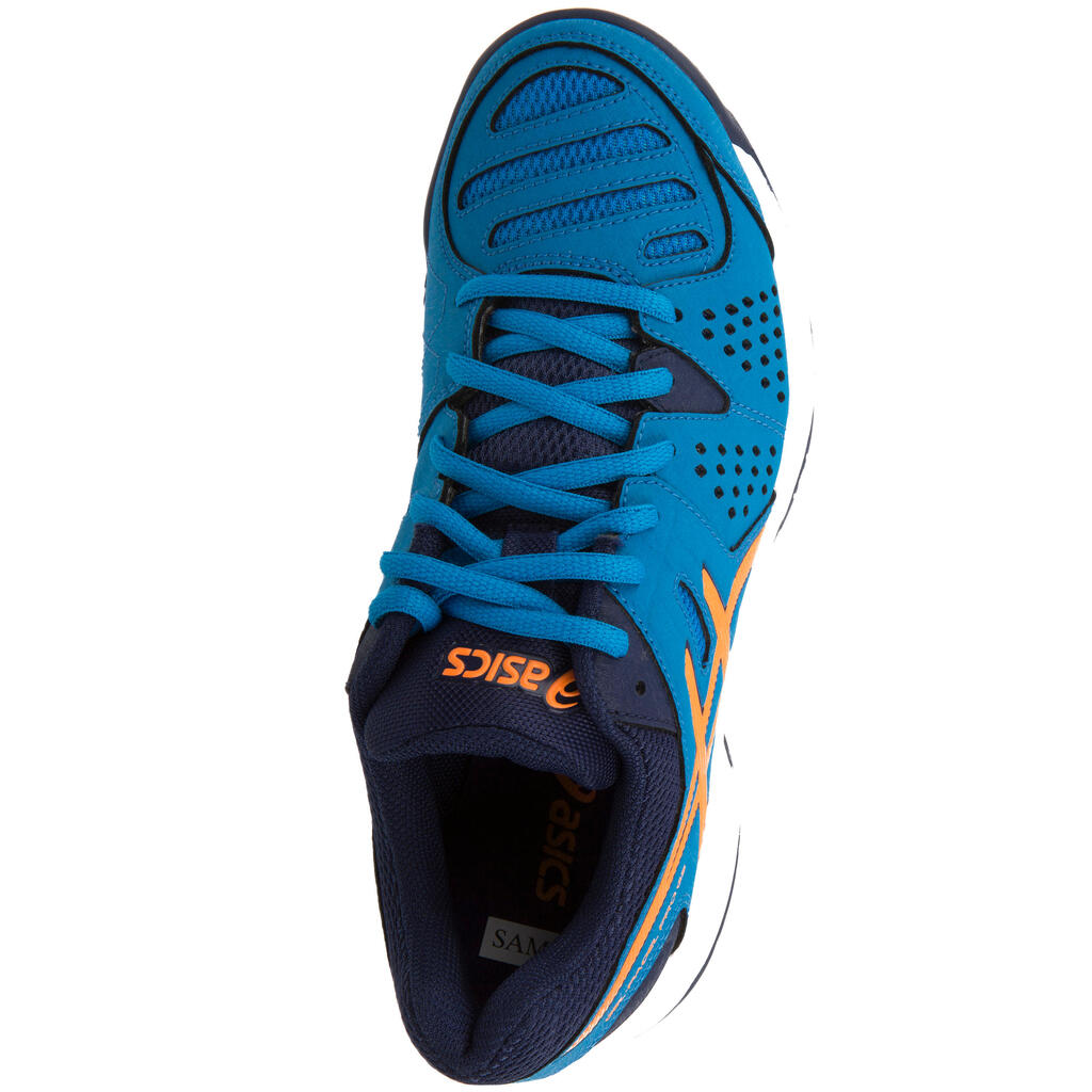 Gel Rally Kids' Tennis Shoes - Blue/Orange