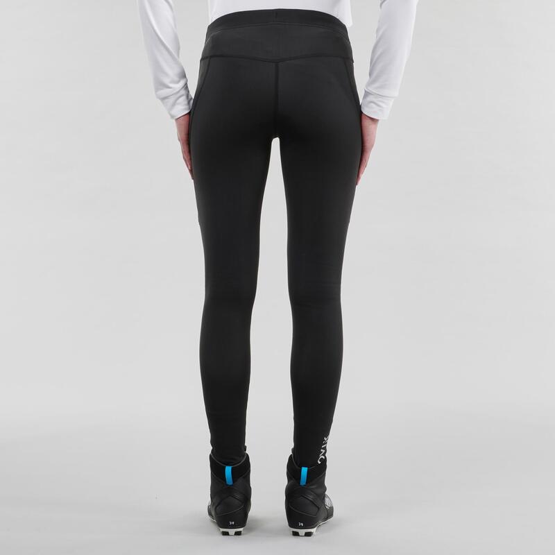 Pantalón térmico de esquí de fondo Mujer Inovik XC S Tight 100