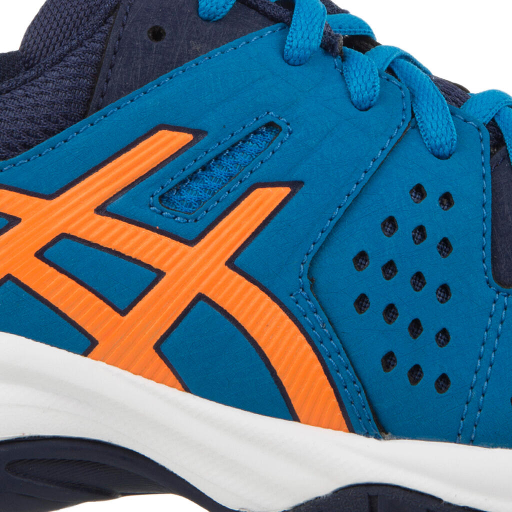 Gel Rally Kids' Tennis Shoes - Blue/Orange