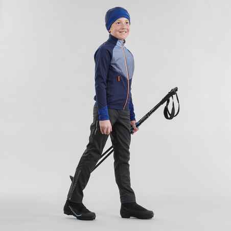 Kids’ Cross-country Ski Trousers XC S Pants 500 - Black