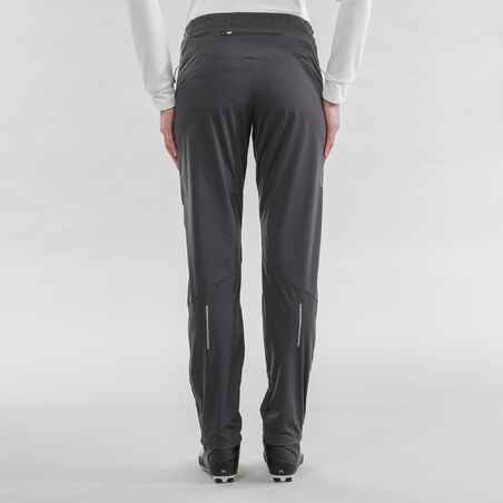 Дамски панталон за ски бягане XC S PANT 500, сив
