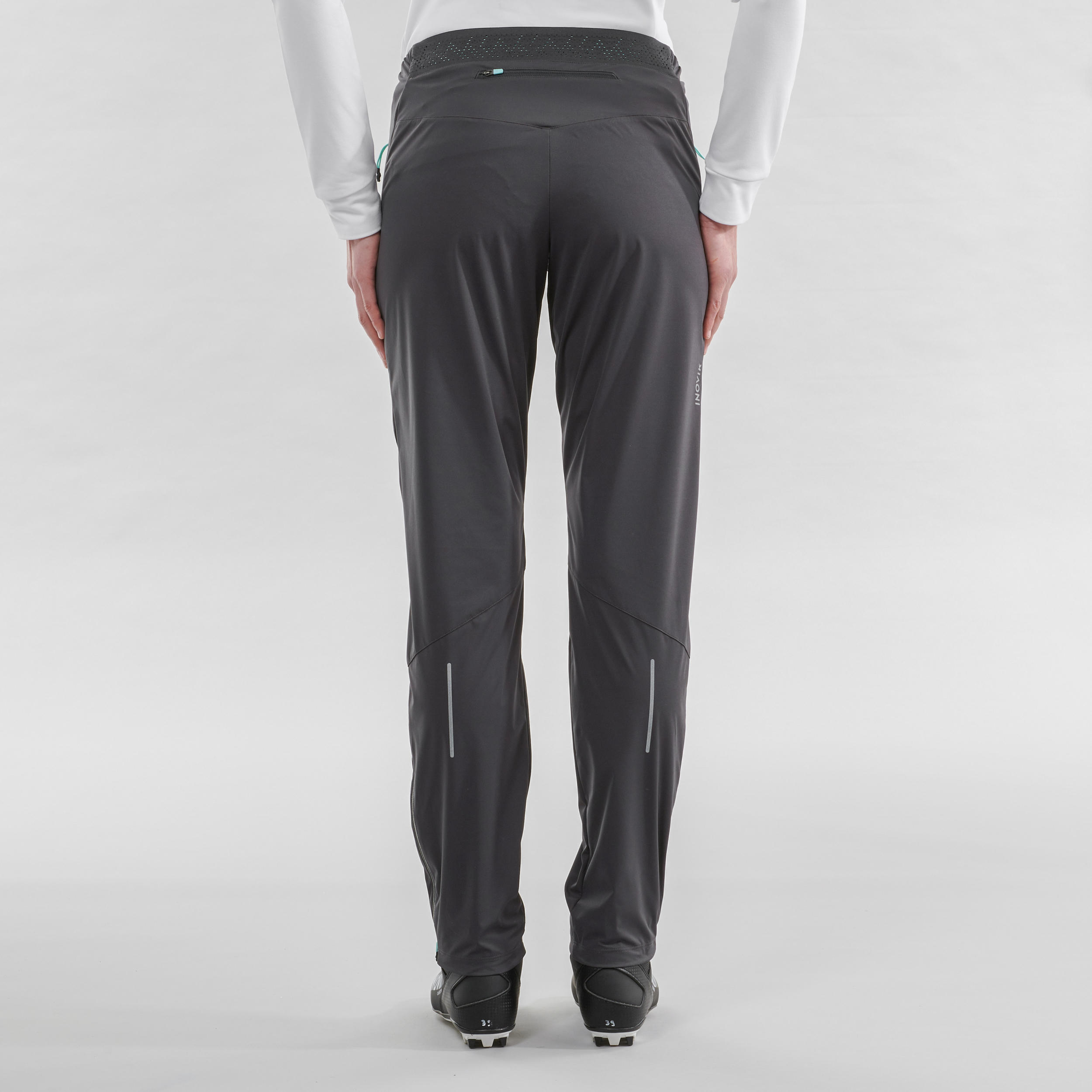 Women's Cross-Country Ski Trousers XC S Pant 500 - Grey 3/7