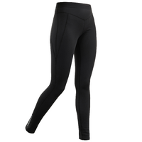 Collant chaud de ski de fond noir XC S TIGHT 100 femme