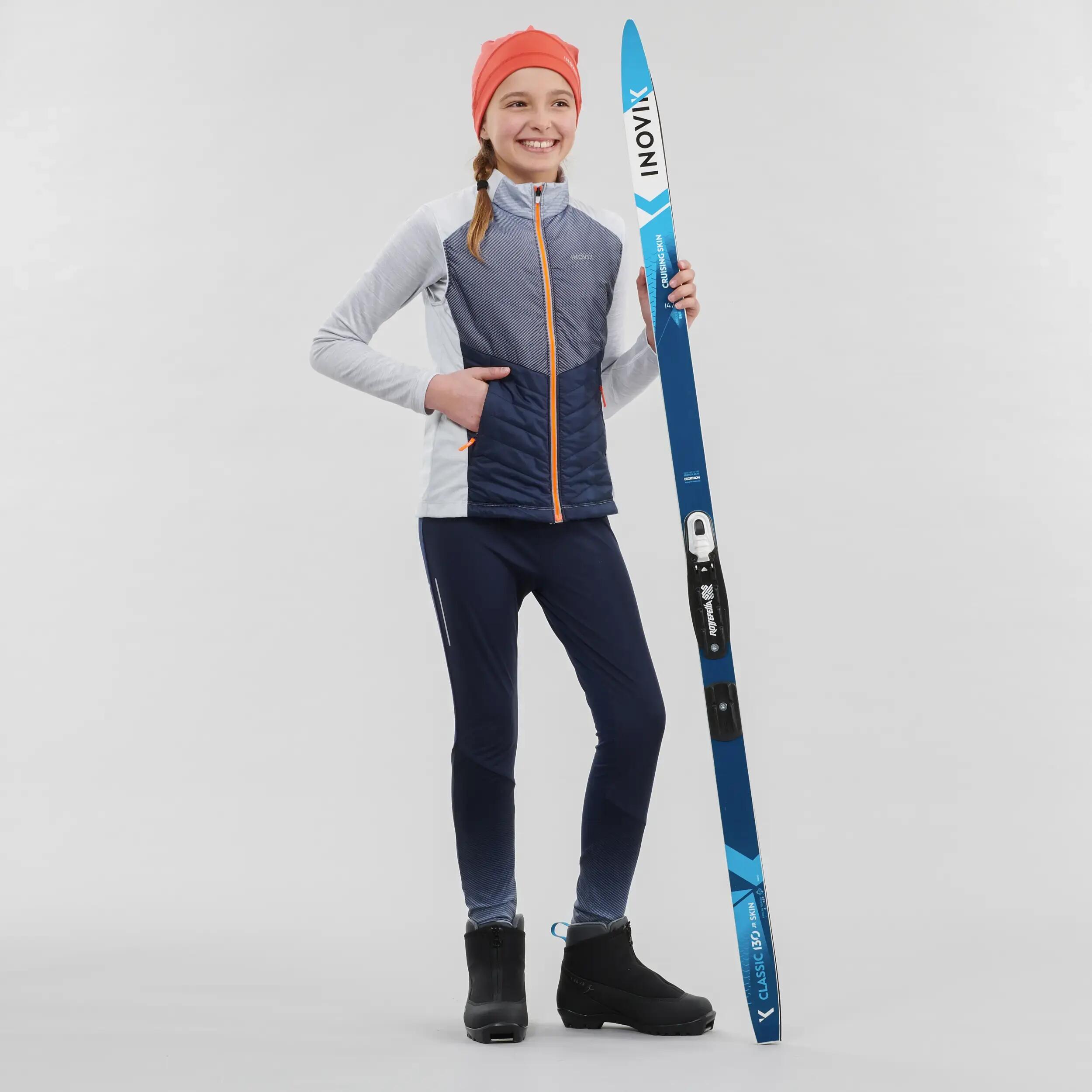 Children's Cross-Country Ski Gilet XC S VEST 500 - Blue 3/17