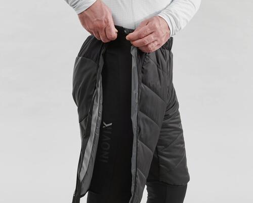 Short chaud de ski de fond Homme XC S SHORT 500 - Noir