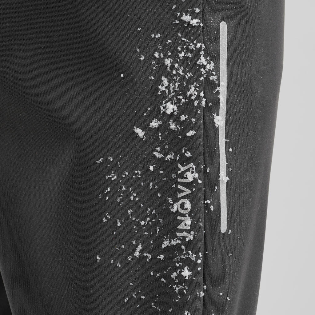 PANTALONE XC S 500 ZA KROS KANTRI SKIJANJE DEČJE - CRNE