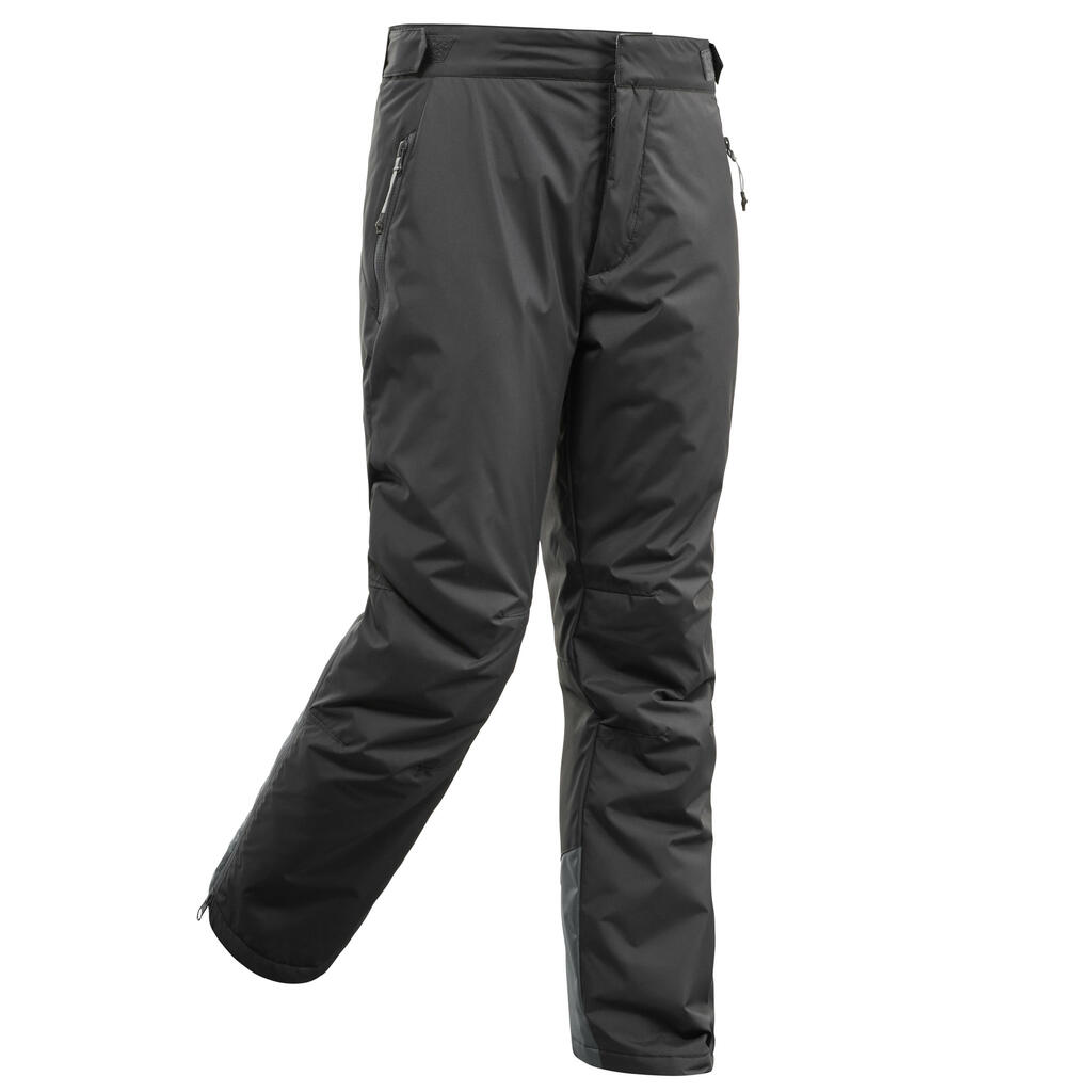 Kids' warm cross-country ski trousers xc s pant 100 - grey
