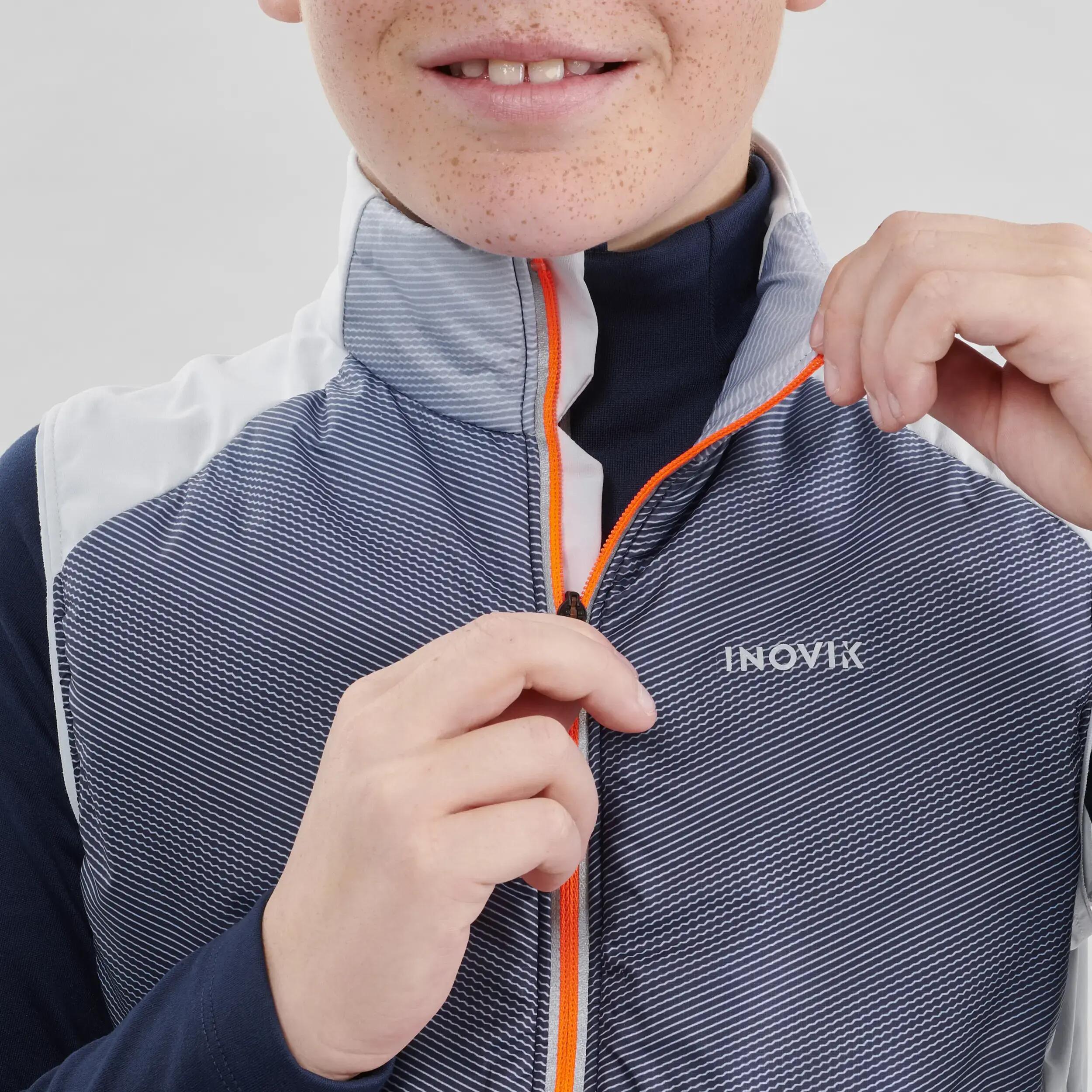 Children's Cross-Country Ski Gilet XC S VEST 500 - Blue 10/17