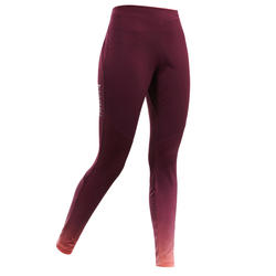 Mallas largas de esquí de fondo mujer XC S TIGHT 500 violeta 
