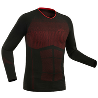 SOUS-VÊTEMENT DE SKI DE FOND THERMIQUE 900 HOMME - NOIR ROUGE