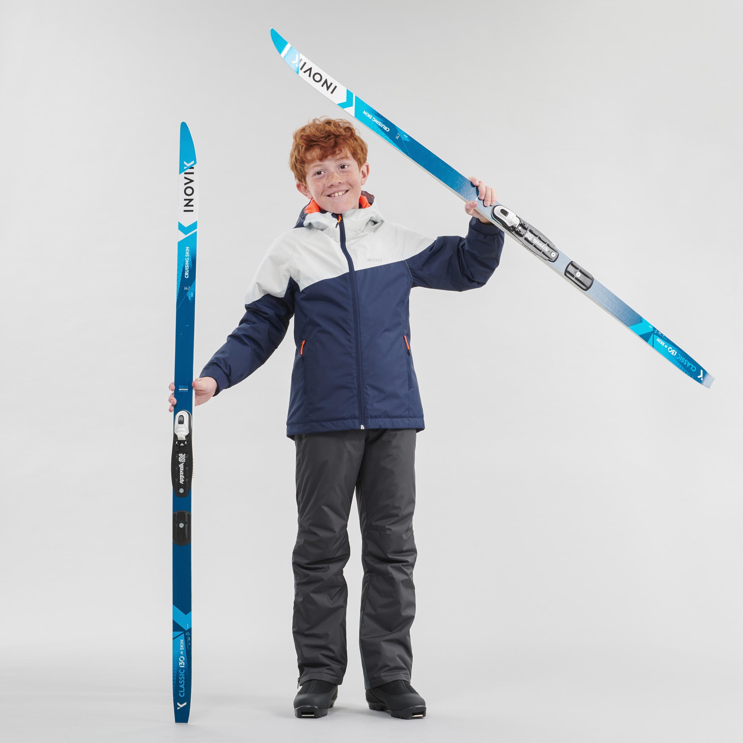 Kids' Cross-Country Ski Jacket XC S JKT 100 - Blue 9/12