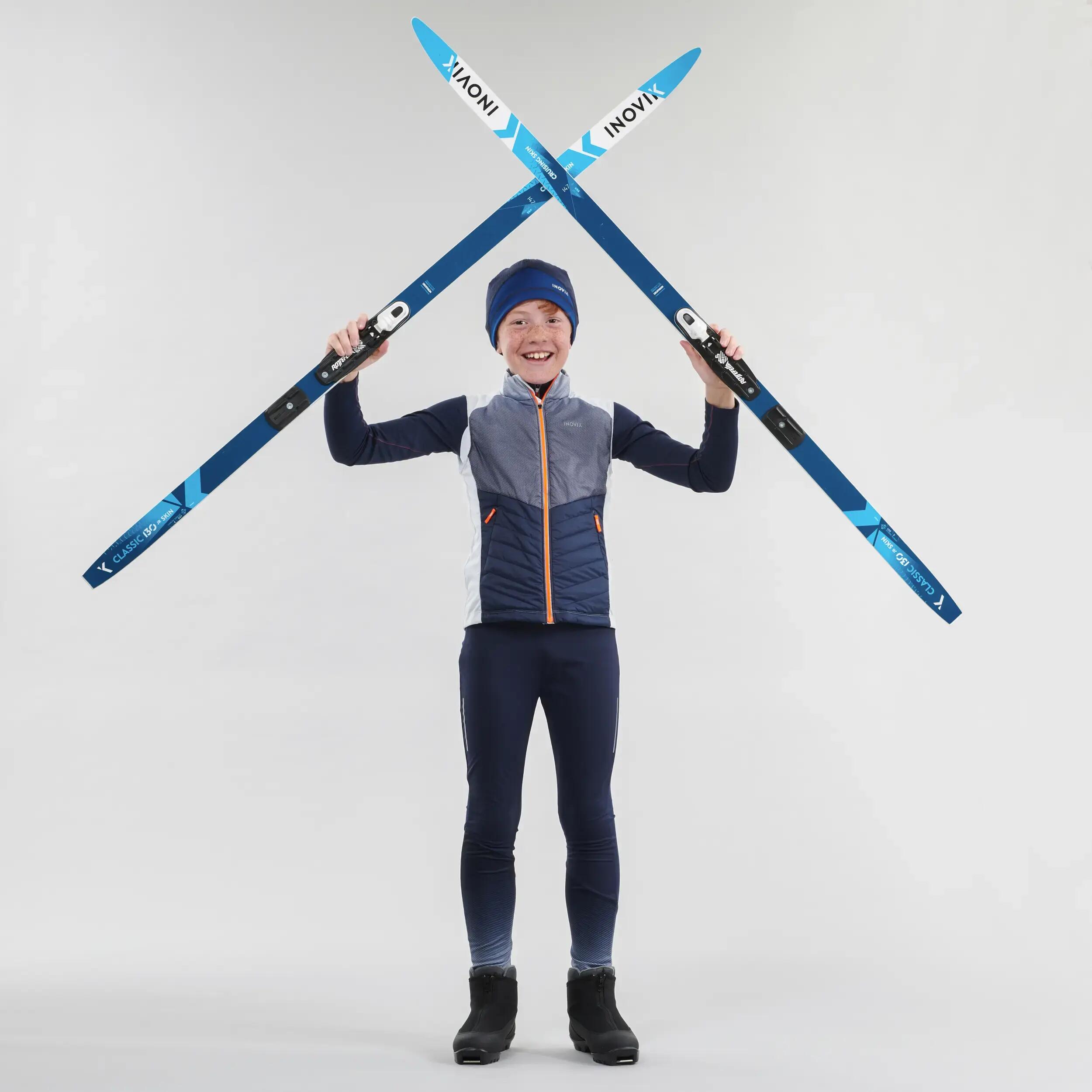 Children's Cross-Country Ski Gilet XC S VEST 500 - Blue 4/17