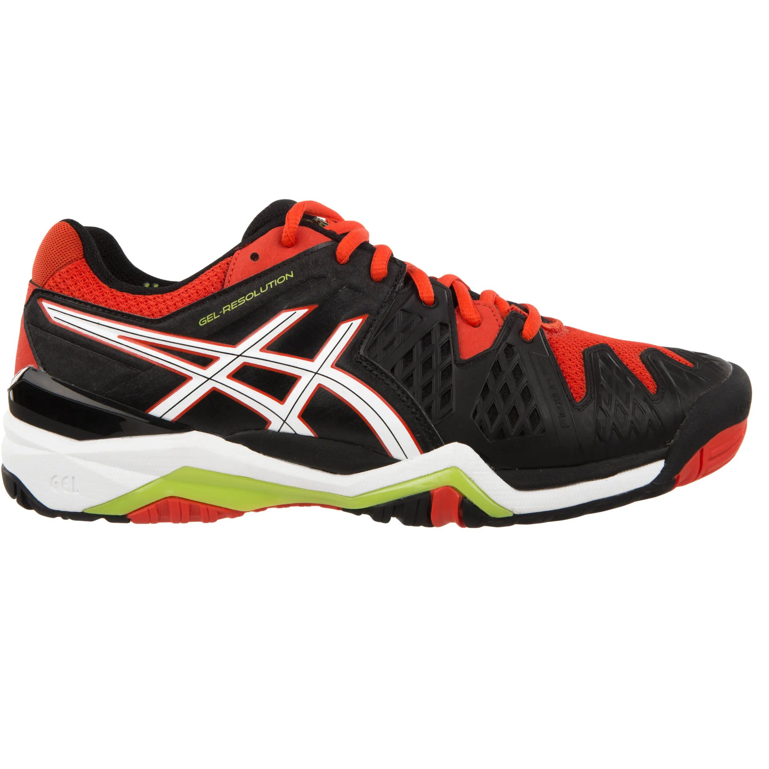 Gel Resolution Tennis Shoes - Black 4/10