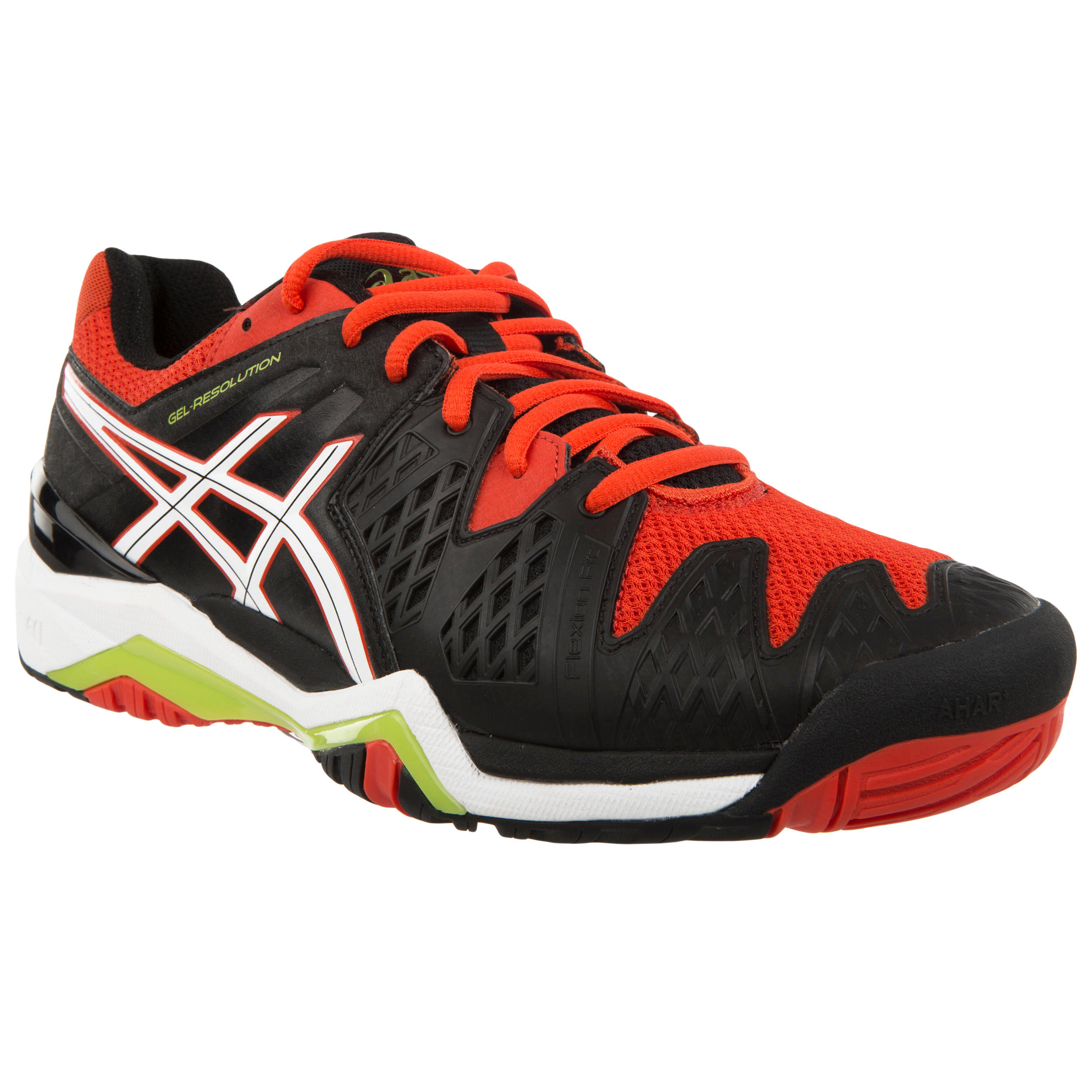 Gel Resolution Tennis Shoes - Black 1/10