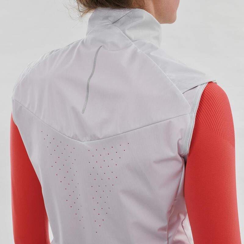 GILET DE SKI DE FOND 500 FEMME - BLANC