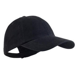 Gorra plana Cardio Fitness Domyos adultos negro
