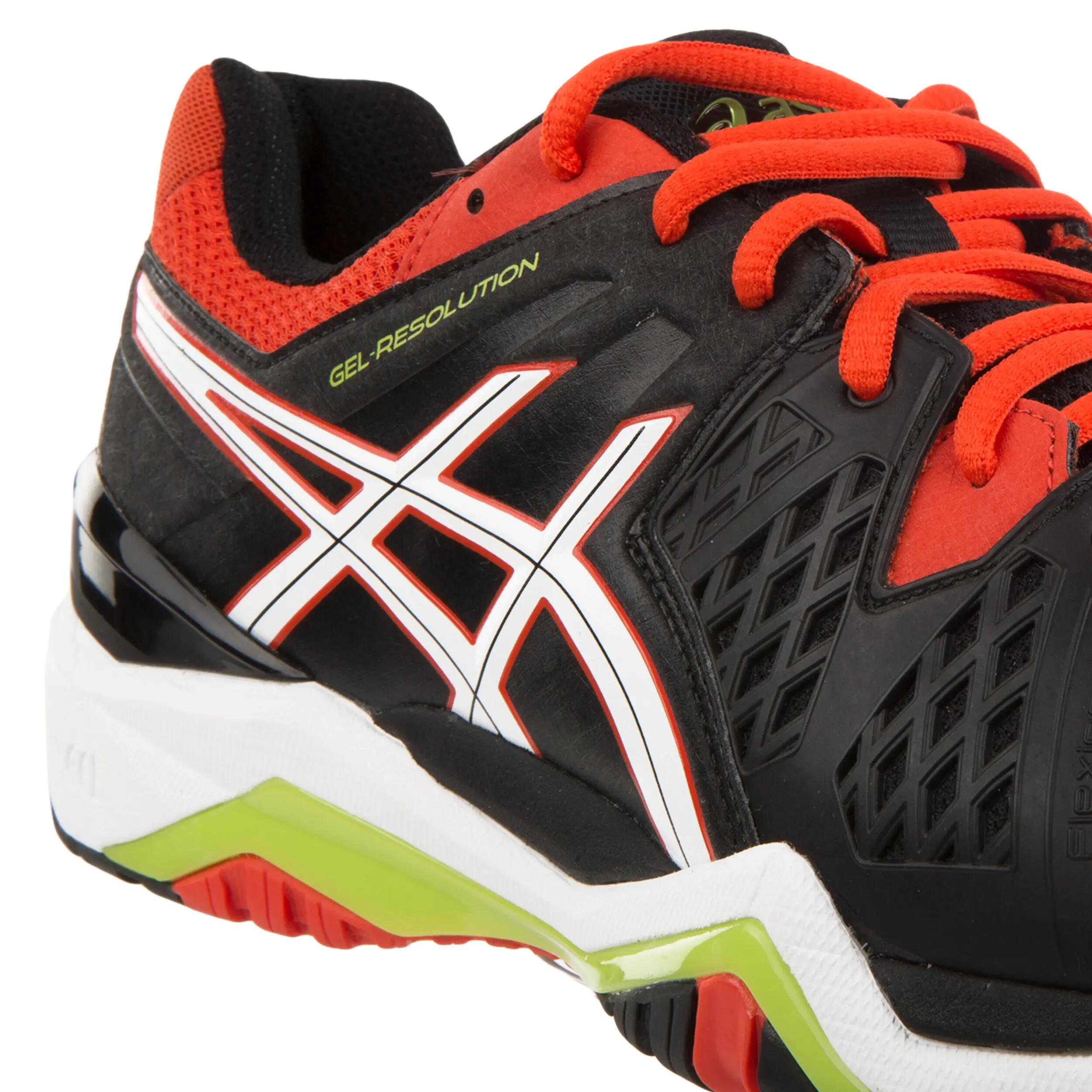 Gel Resolution Tennis Shoes - Black 5/10