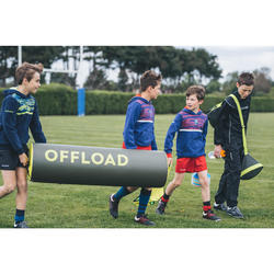 SAC A BALLON TUBE 5 BALLONS DE RUGBY KAKI OFFLOAD Decathlon