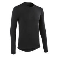 SOUS-VETEMENT ESSENTIAL MANCHES LONGUES VELO NOIR