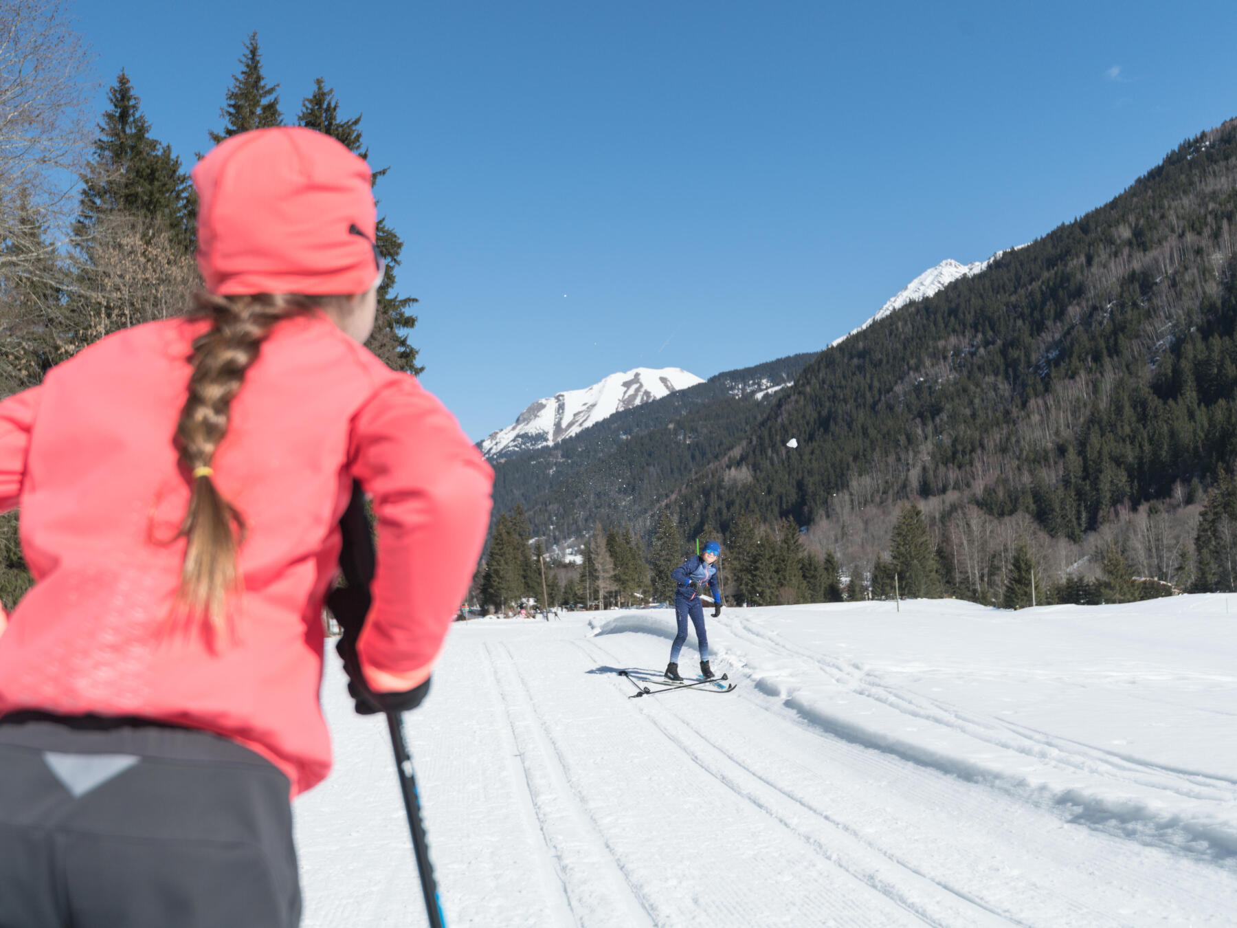 activités ski de fond enfants